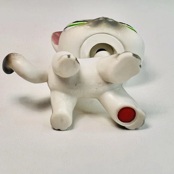 Littlest Pet Shop #125 SHORTHAIR Siamese Grey Cat Green Eyes LPS - Picture 7 of 7
